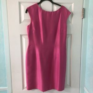 Silk sheath dress